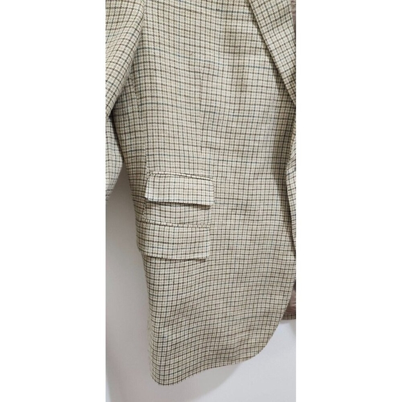 Ralph Lauren Purple Label Plaid Suit Jacket Size 49 R - Picture 5 of 16